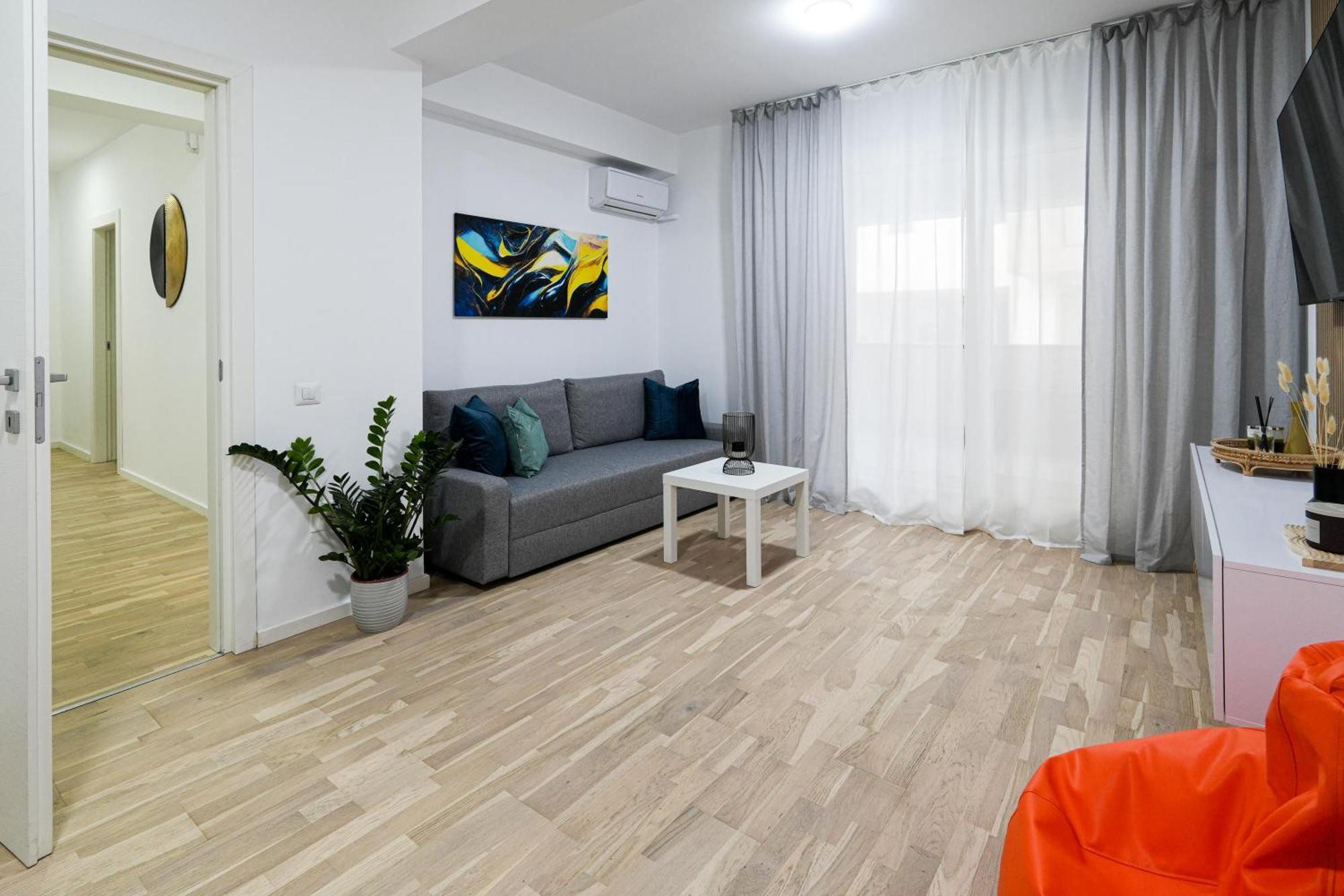Gabi - Chic Apt With Parking Close To Veranda Mall Bucarest Exterior foto