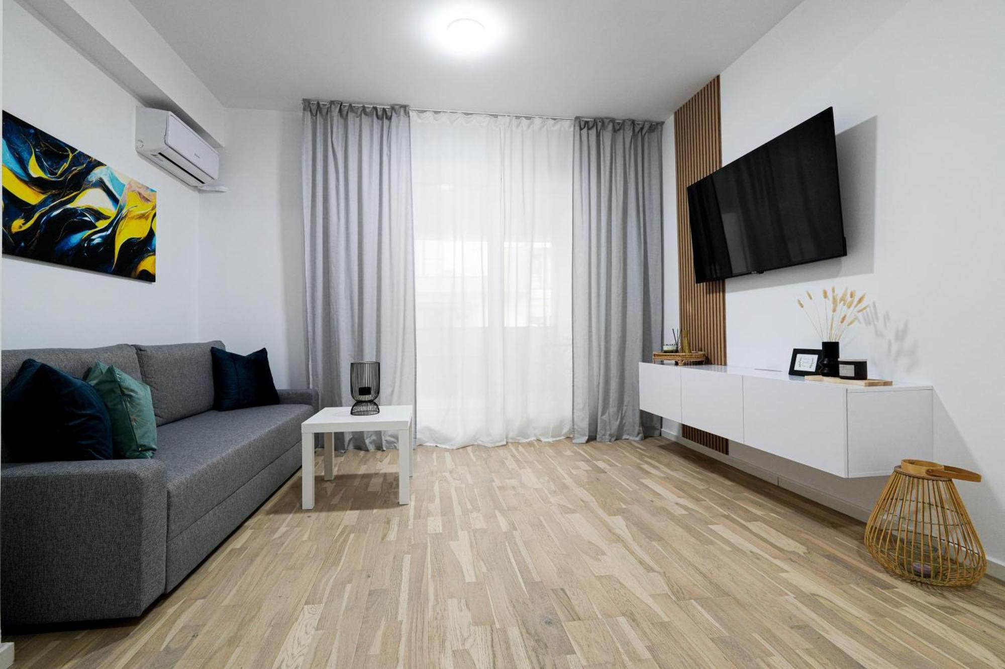 Gabi - Chic Apt With Parking Close To Veranda Mall Bucarest Exterior foto
